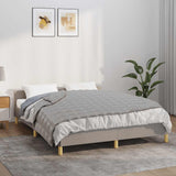 Vidaxx Gewichtsdecke 120x180 cm 5 kg Stoff grau