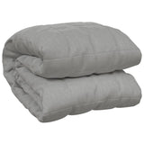 VidaXL Weakage blanket 120x180 cm 9 kg of fabric gray