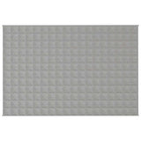 Vidaxx Gewichtsdecke 120x180 cm 9 kg Stoff grau