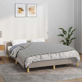 Vidaxx Gewichtsdecke 120x180 cm 9 kg Stoff grau