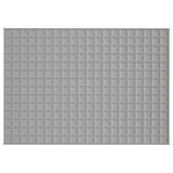 Vidaxx Gewichtsdecke 138x200 cm 10 kg Stoff grau