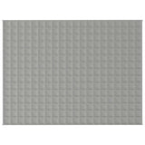 Vidaxx Gewichtsdecke 150x200 cm 11 kg Stoff grau