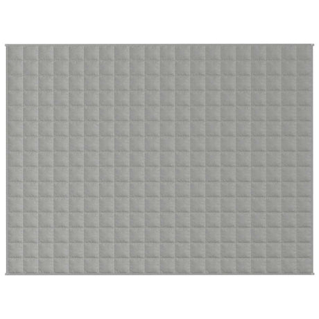 Vidaxx Gewichtsdecke 150x200 cm 11 kg Stoff grau