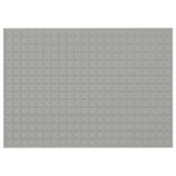 Vidaxx Gewichtsdecke 155x220 cm 11 kg Stoff grau