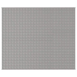 Vidaxx Gewichtsdecke 220x260 cm 15 kg Stoff grau