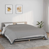 Vidaxx Gewichtsdecke 220x260 cm 15 kg Stoff grau