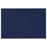 VidaXL Weakage blanket 120x180 cm 9 kg of fabric blue