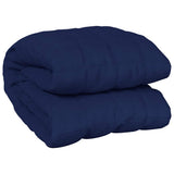 Vidaxx Gewichtsdecke 155x220 cm 11 kg Stoff blau