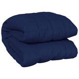 Vidaxx Gewichtsdecke 200x200 cm 9 kg Stoff blau