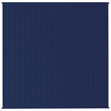 Vidaxx Gewichtsdecke 200x200 cm 9 kg Stoff blau
