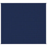 Vidaxx Gewichtsdecke 200x225 cm 9 kg Stoff blau