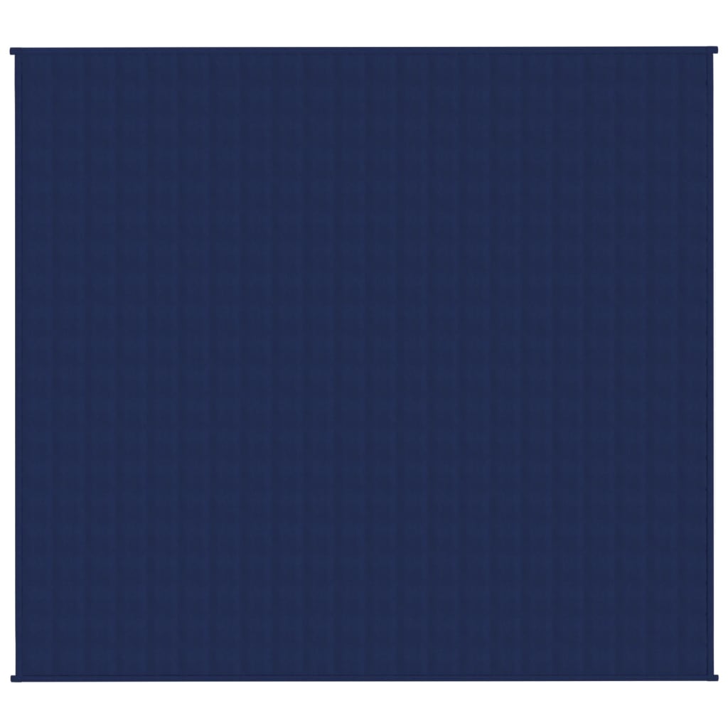 VidaXL Weakage blanket 200x225 cm 13 kg of fabric blue