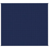 VidaXL Weakage blanket 200x225 cm 13 kg of fabric blue