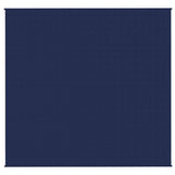 Vidaxx Gewichtsdecke 220x235 cm 11 kg Stoff blau