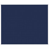 Vidaxx Gewichtsdecke 220x260 cm 15 kg Stoff blau