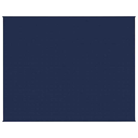 Vidaxx Gewichtsdecke 235x290 cm 15 kg Stoff blau