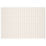Vidaxx Gewichtsdecke 138x200 cm 6 kg Stoff hellcreme