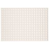 Vidaxx Gewichtsdecke 138x200 cm 10 kg Stoff hellcreme