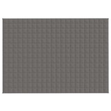 Vidaxx Gewichtsdecke 155x220 cm 11 kg Stoff grau