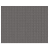 Vidaxx Gewichtsdecke 235x290 cm 11 kg Stoff grau