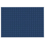 Vidaxx Gewichtsdecke 138x200 cm 6 kg Stoff blau