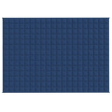 Vidaxx Gewichtsdecke 138x200 cm 10 kg Stoff blau