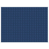 Vidaxx Gewichtsdecke 150x200 cm 7 kg Stoff blau