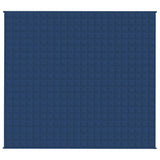 Vidaxx Gewichtsdecke 200x225 cm 13 kg Stoff blau