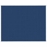 Vidaxx Gewichtsdecke 235x290 cm 11 kg Stoff blau