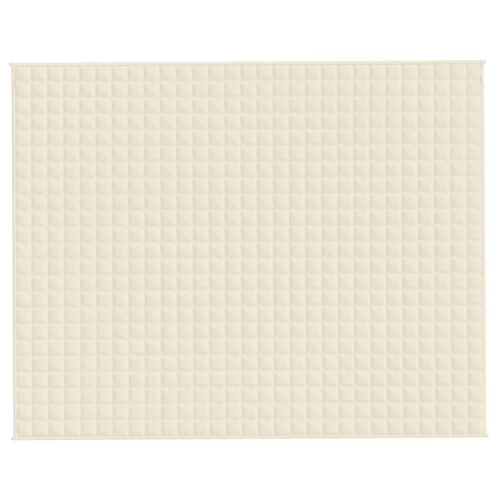 VIDAXL FAIBLAGE CAVENET 235X290 CM 15 kg Tissu Light Cream -Colored