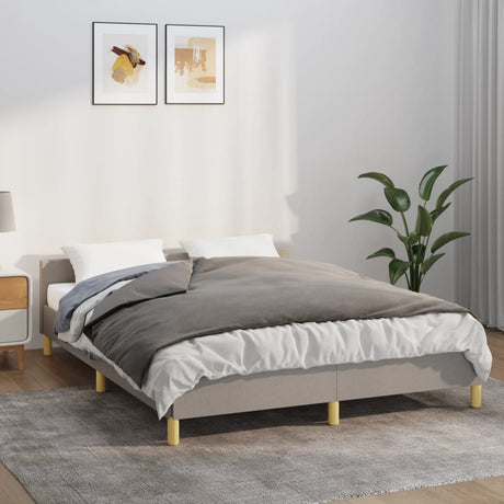 Vidaxx Gewichtsdecke mit Bezug 120x180 cm 9 kg Stoff grau