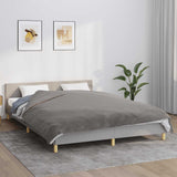 Vidaxx Gewichtsdecke mit Bezug 200x200 cm 13 kg Stoff grau