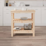 Vidaxx Werkbank 78,5x50x80 cm massives Kiefernholz