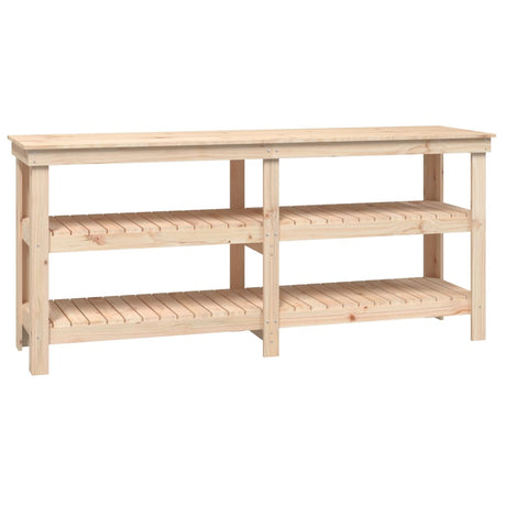Vidaxx Werkbank 181x50x80 cm massives Kiefernholz