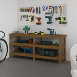 Vidaxl workbench 181x50x80 cm