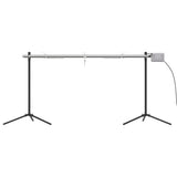 VidaXL Automatischer Grill mit Motor 150x46,5x82,5 cm Edelstahl