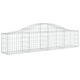 Vidaxx Gabione gewölbt 200x30x40 60 cm verzinktes Eisen