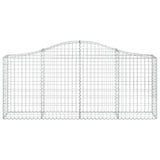 Vidaxx Gabione gewölbt 200x30x80 100 cm verzinktes Eisen