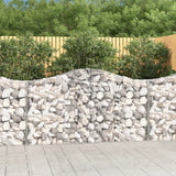 Vidaxx Gabione gewölbt 200x30x100 120 cm verzinktes Eisen