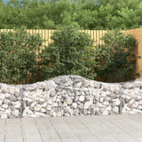 Vidaxx Gabione gewölbt 200x50x60 80 cm verzinktes Eisen