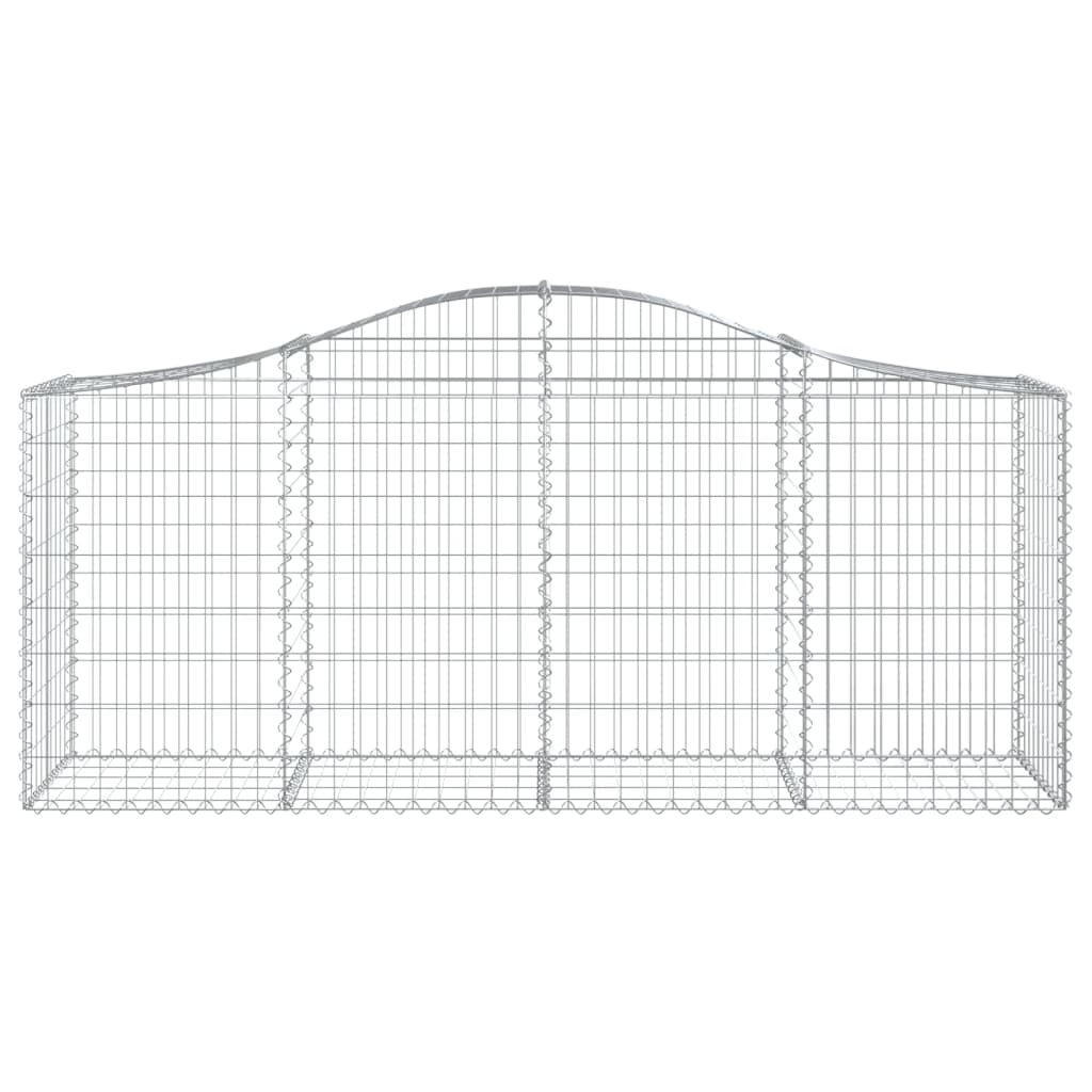 Vidaxl Schanskorf Vaulted 200x50x80 100 cm ocynkowane żelazo