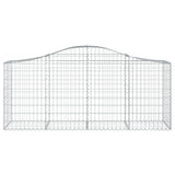 Vidaxl Schanskorf Vaulted 200x50x80 100 cm ocynkowane żelazo