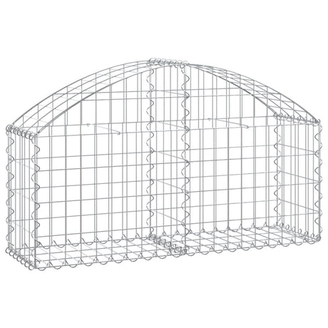Vidaxx Gabione gewölbt 100x30x40 60 cm verzinktes Eisen