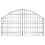 Vidaxx Gabione gewölbt 100x30x40 60 cm verzinktes Eisen