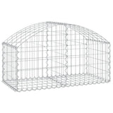 Vidaxx Gabione gewölbt 100x50x40 60 cm verzinktes Eisen