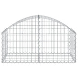 Vidaxx Gabione gewölbt 100x50x40 60 cm verzinktes Eisen