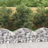 Vidaxx Gabione gewölbt 100x50x40 60 cm verzinktes Eisen