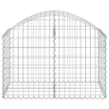 Vidaxx Gabione gewölbt 100x50x60 80 cm verzinktes Eisen