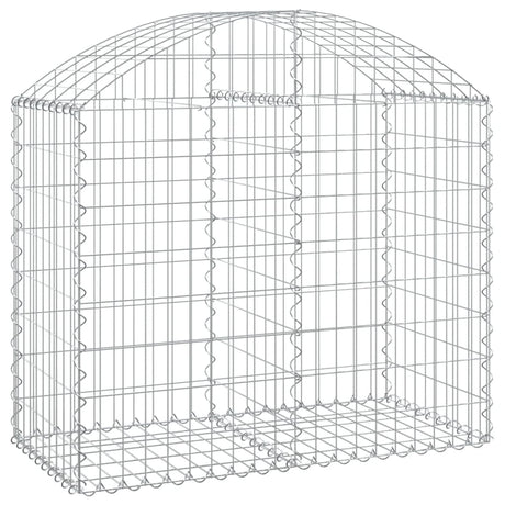 Vidaxx Gabione gewölbt 100x50x80 100 cm verzinktes Eisen