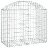 Vidaxx Gabione gewölbt 100x50x80 100 cm verzinktes Eisen